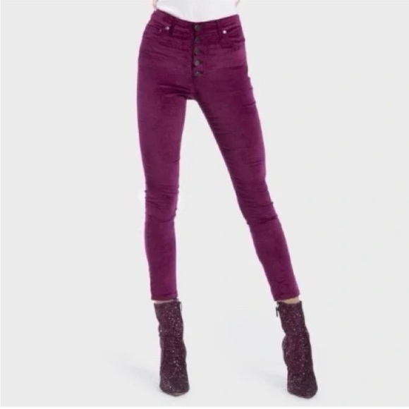 ALICE+OLIVIA♦️Good High Rise Button Fly Jeans - Picture 4 of 13